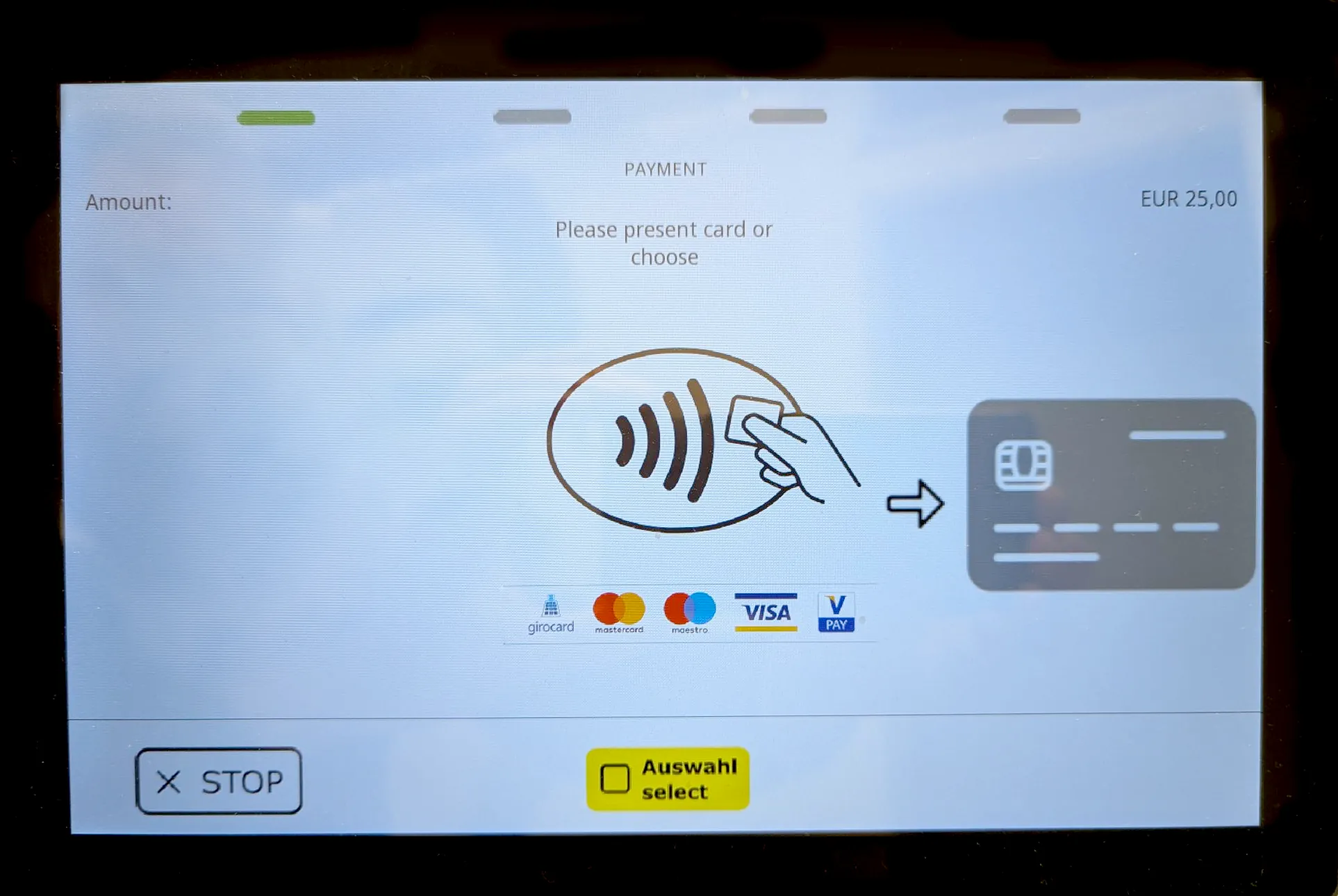 Example of displaying the additional nfc image on the right